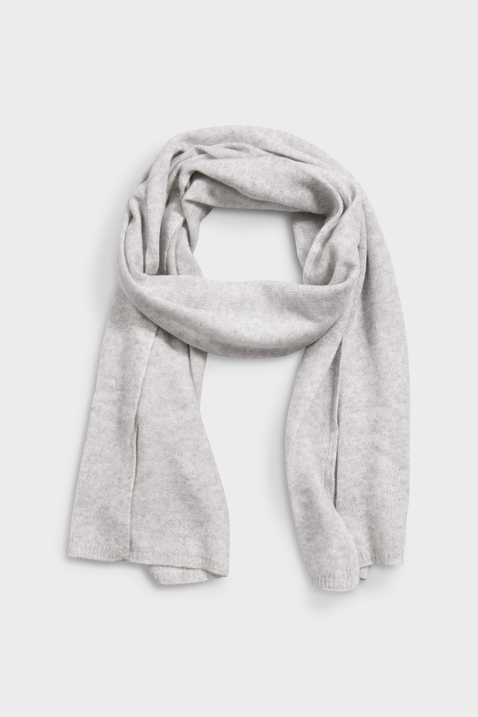 ABSOLUT CASHMERE Scarf in Light Heather Grey