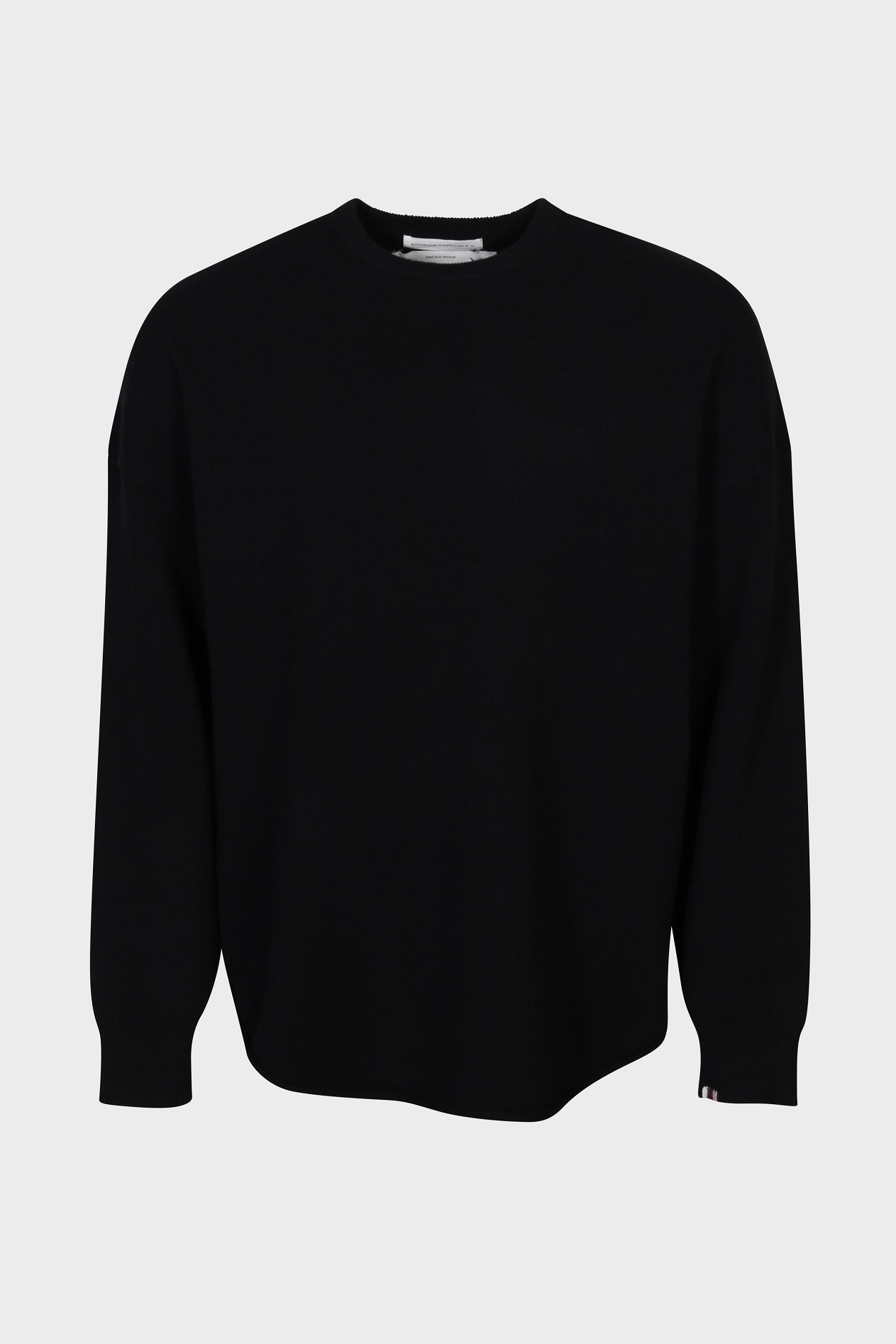 EXTREME CASHMERE Sweater  N°53 Crew Hop in Raven