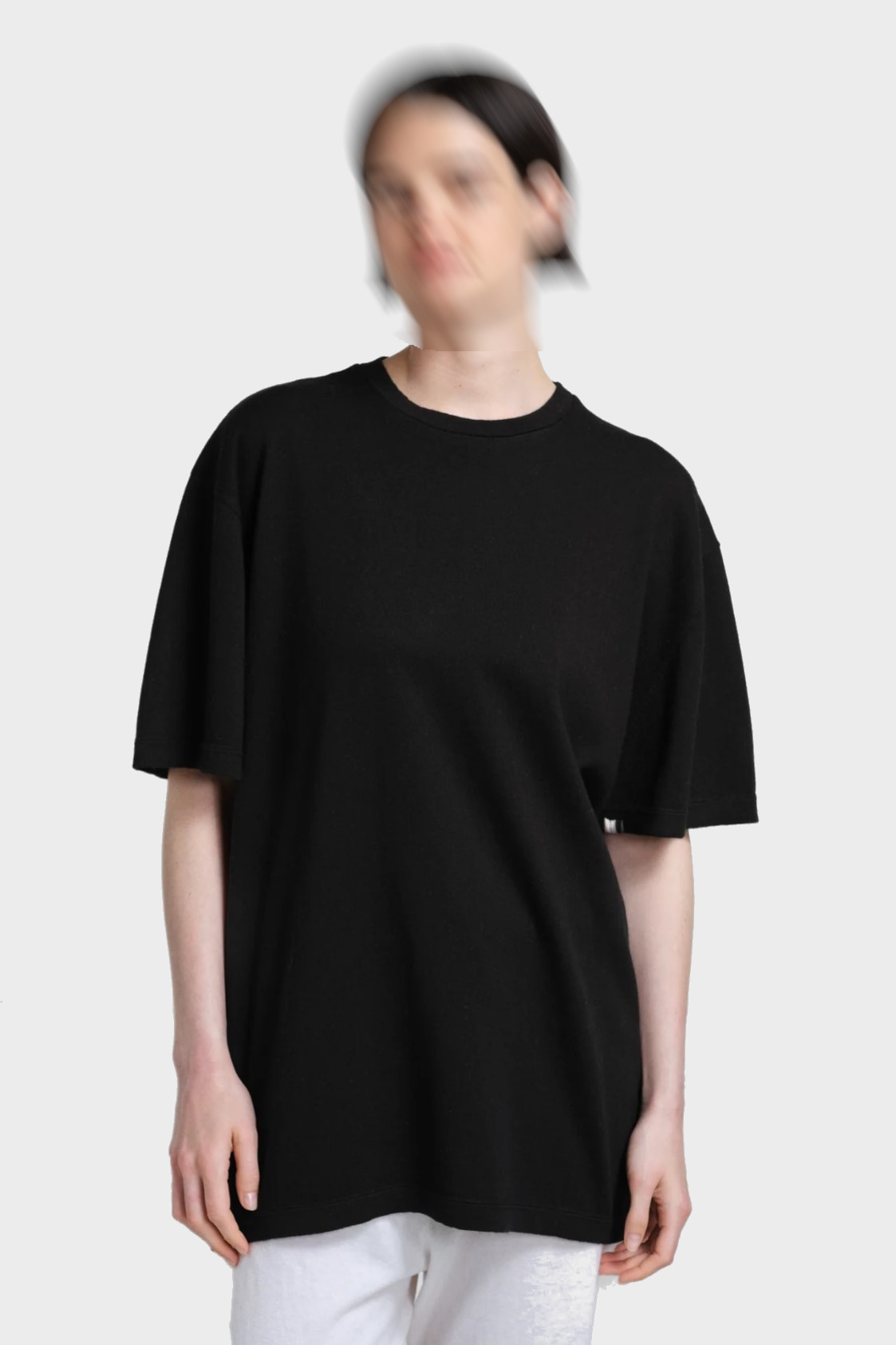EXTREME CASHMERE T-Shirt N°269 Rik in Black