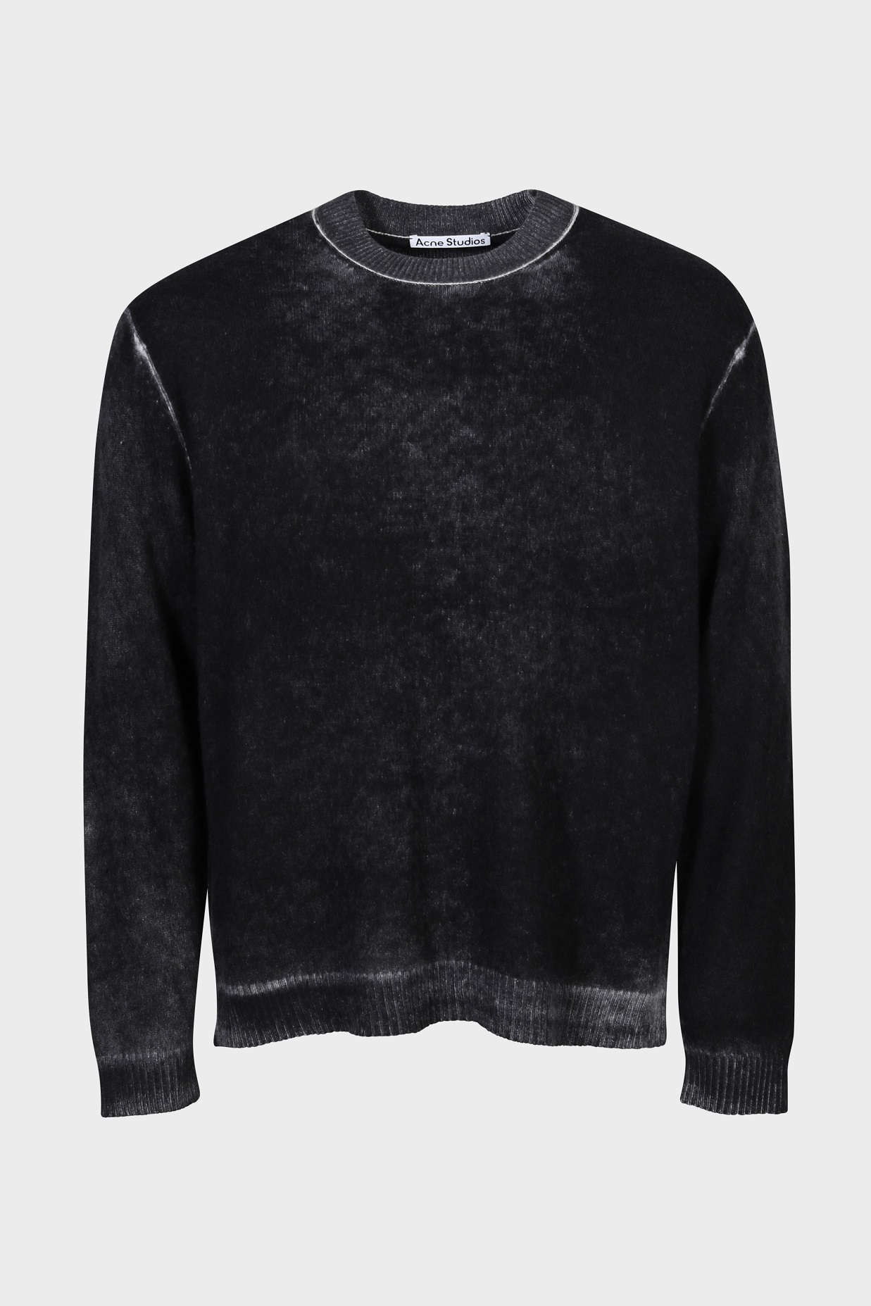 ACNE STUDIOS Vintage Knit Pullover in Black