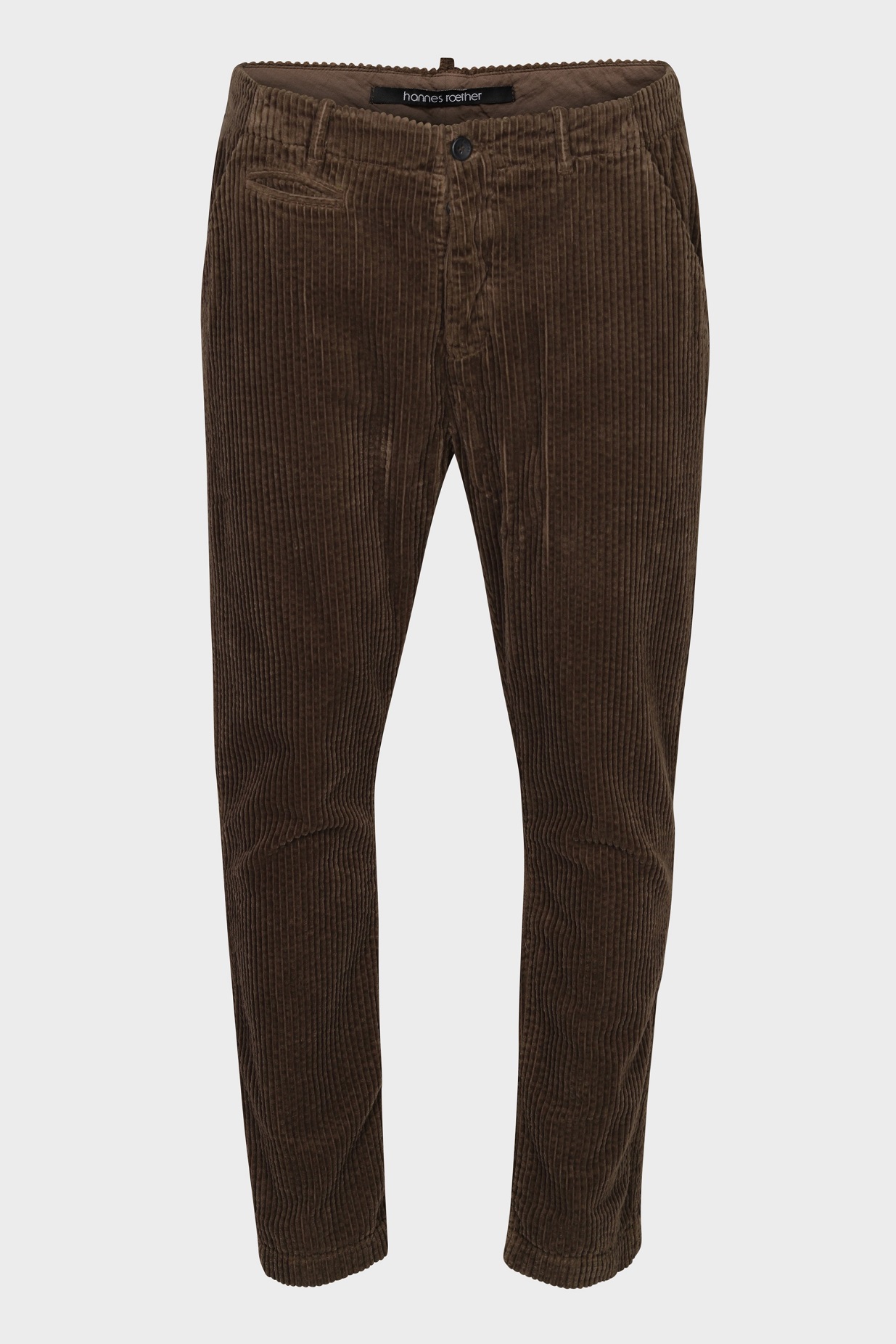 HANNES ROETHER Corduroy Pant in Light Brown