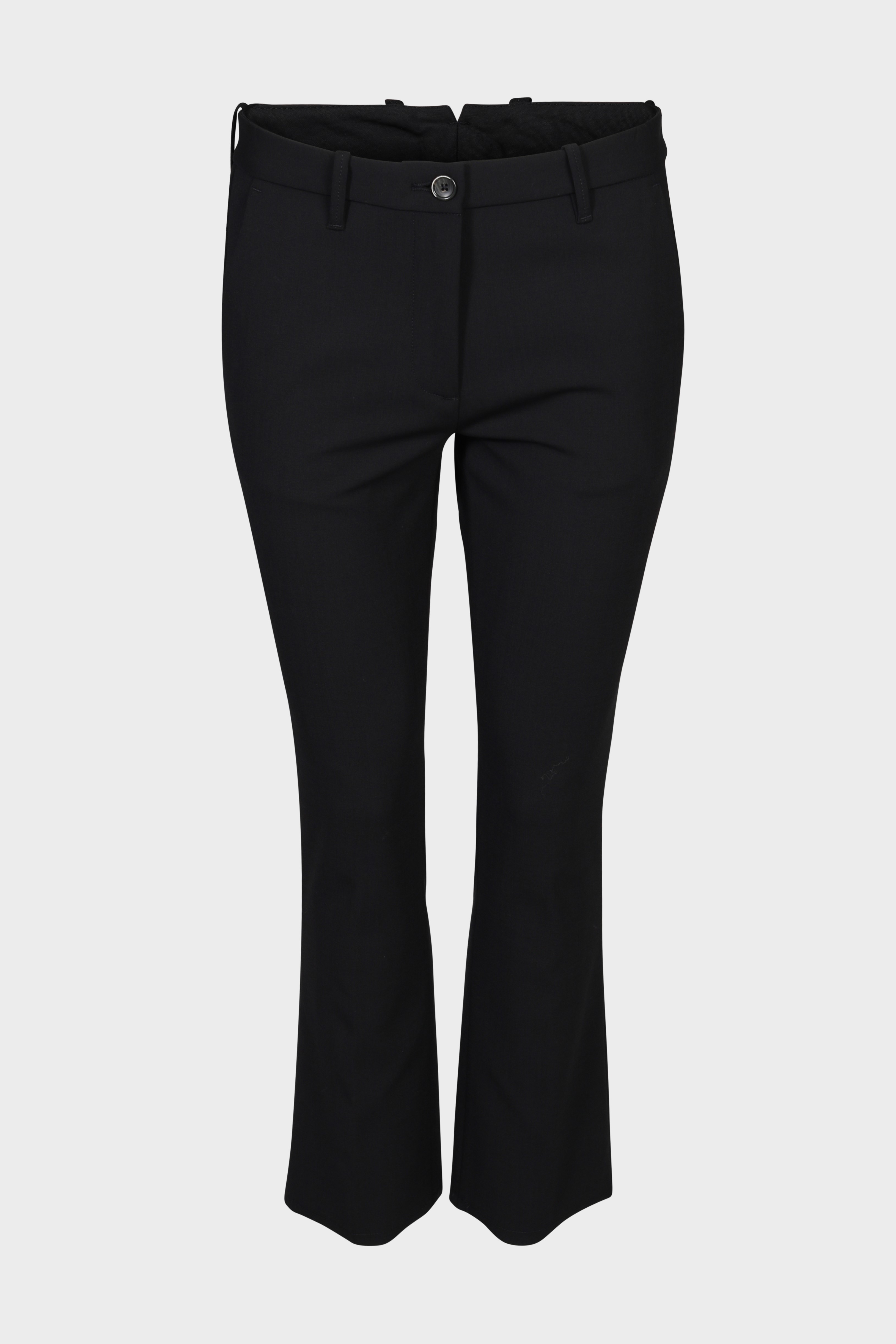 NINE:INTHE:MORNING Rome Trumpet Wool Pant in Black