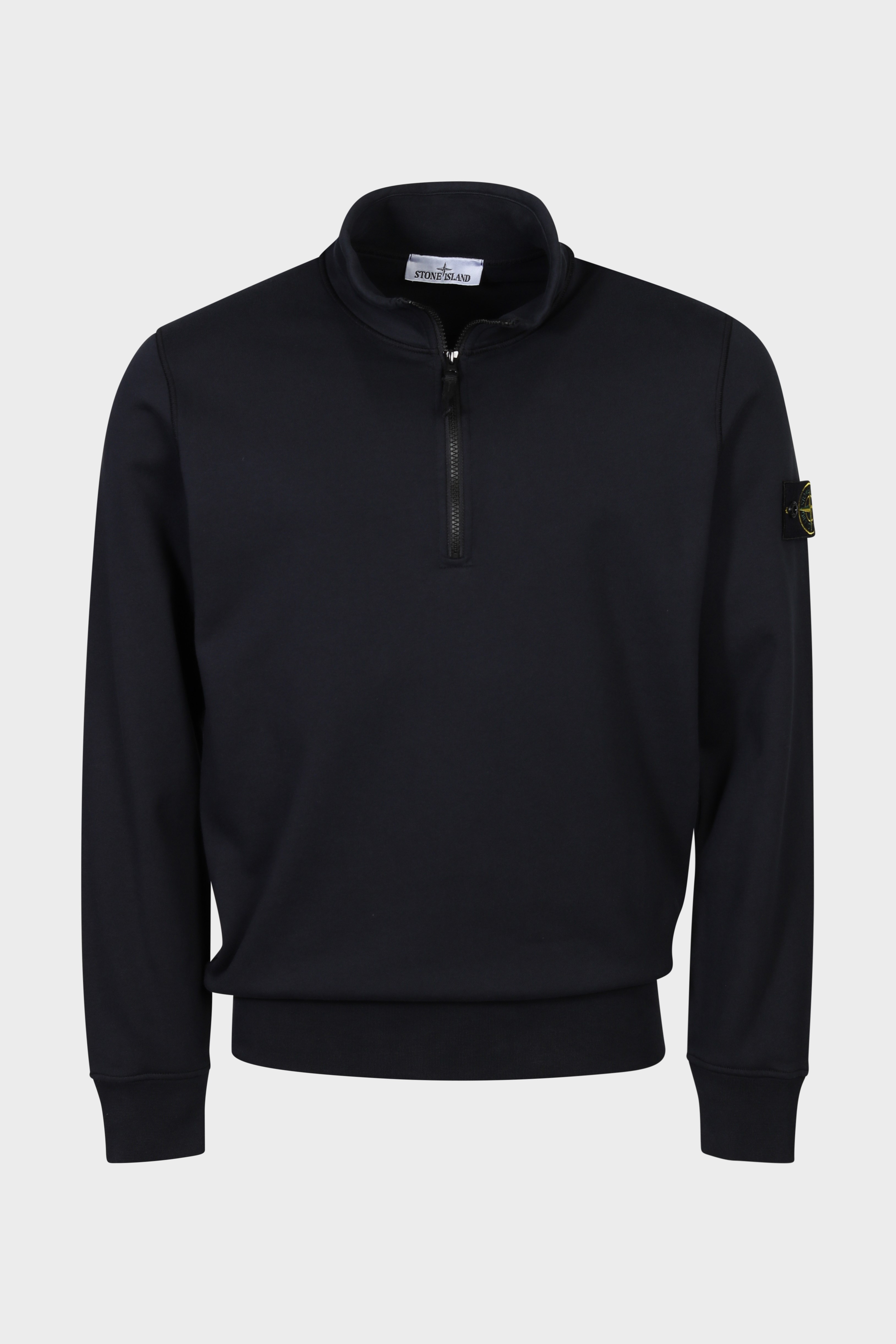 STONE ISLAND Half Zip Sweatshirt in Navy