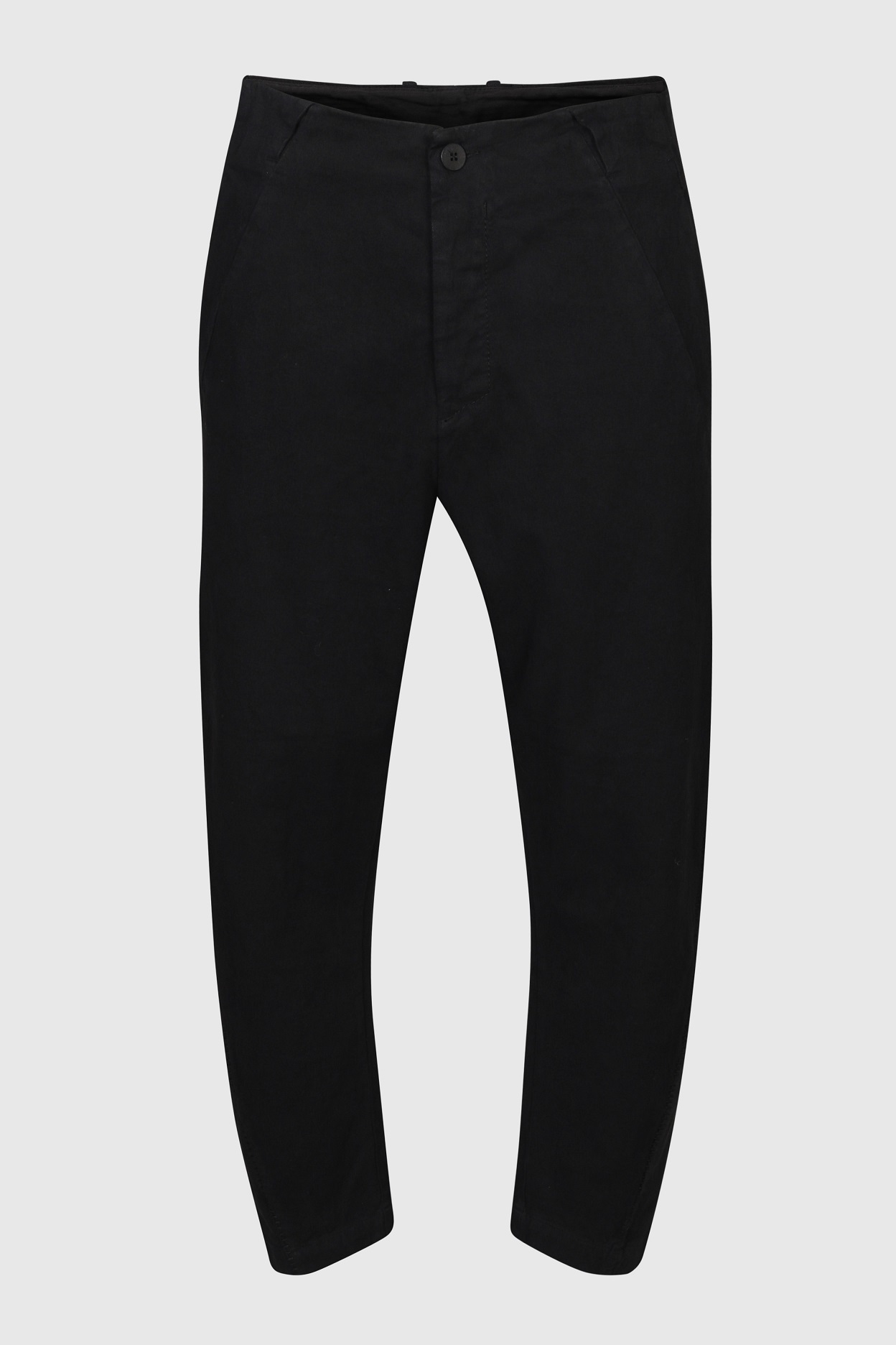 TRANSIT UOMO Cotton Wool Stretch Pant in Black