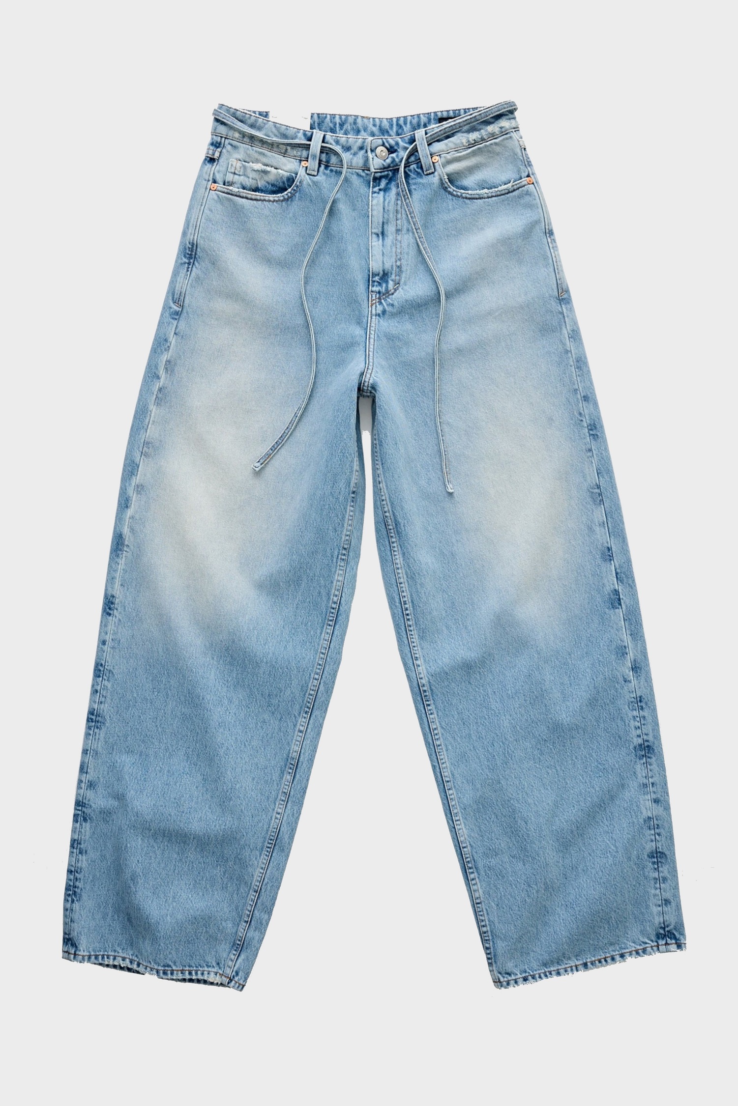 TENUE. Noah Baggy Jeans in Reno Wash