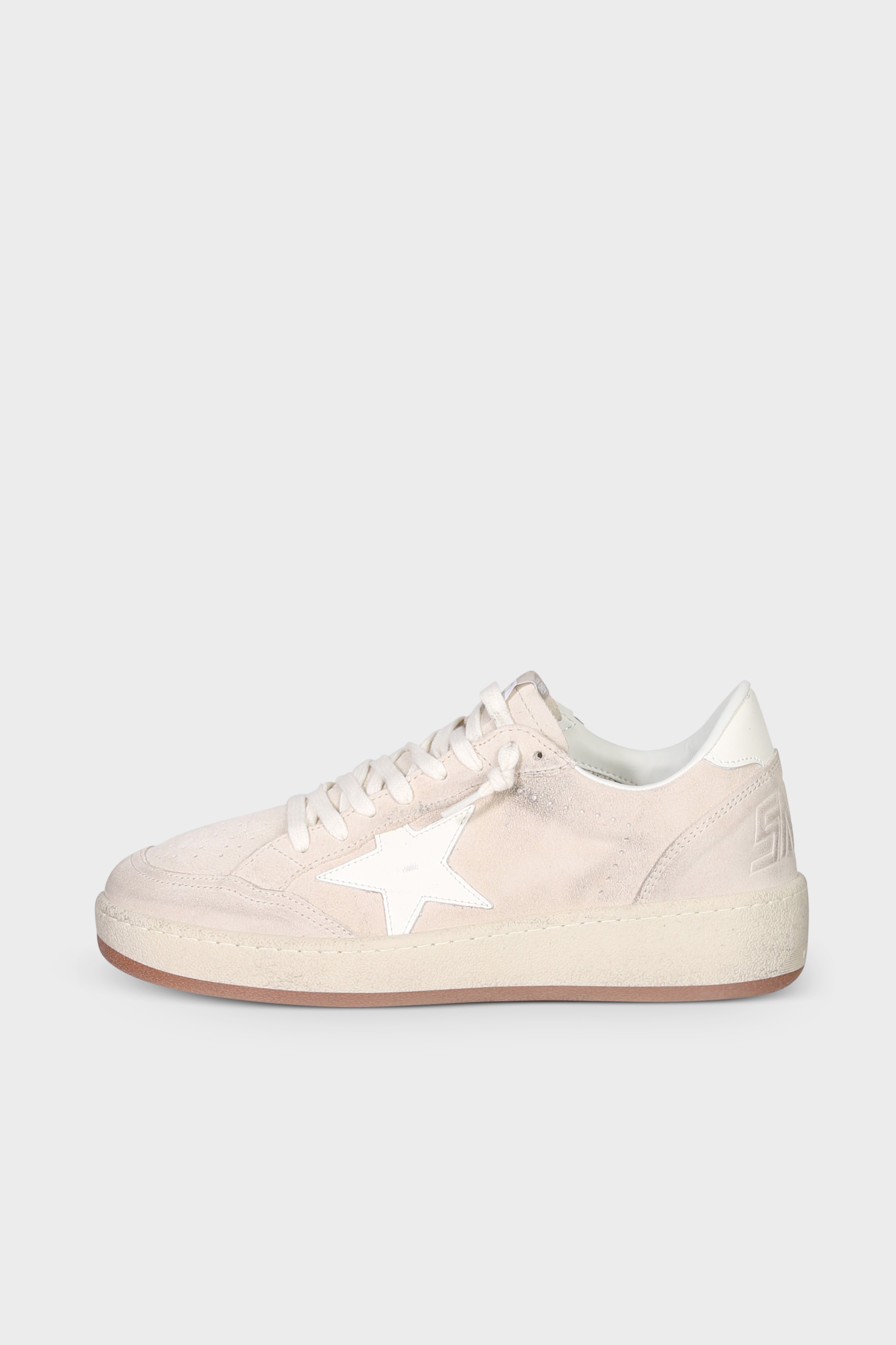 GOLDEN GOOSE Ballstar 2 in Light Beige/Milk