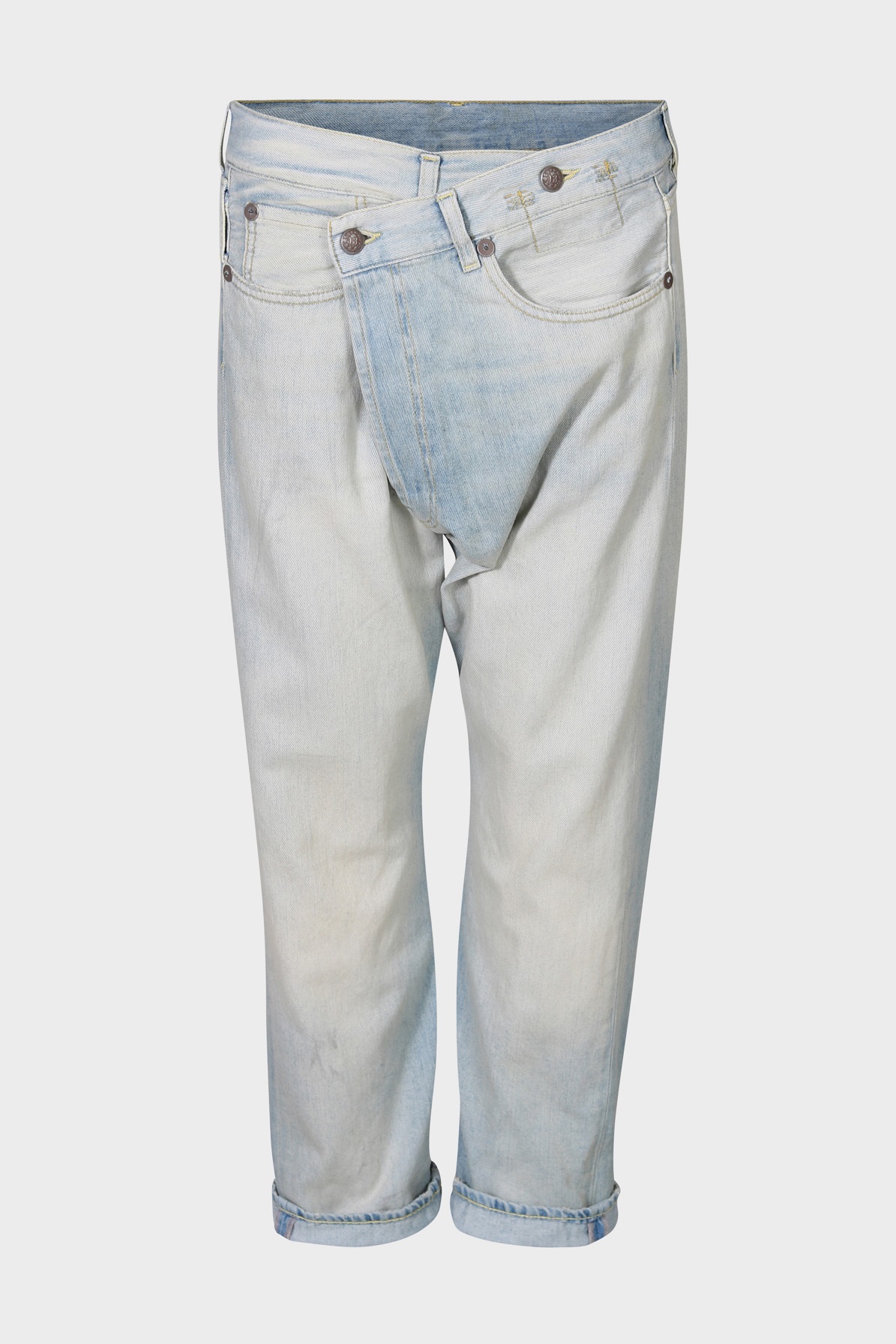 R13 Crossover Jeans in Toni Blue