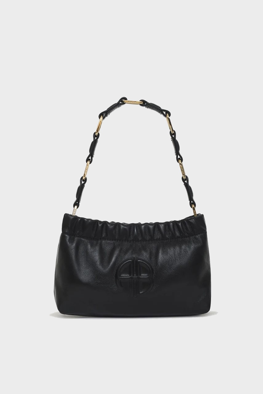ANINE BING Kate Small Shoulder Bag in Black