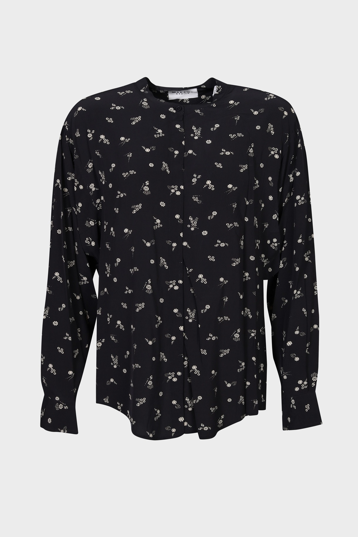 ISABEL MARANT ÉTOILE Catchell Shirt in Black/Ecru