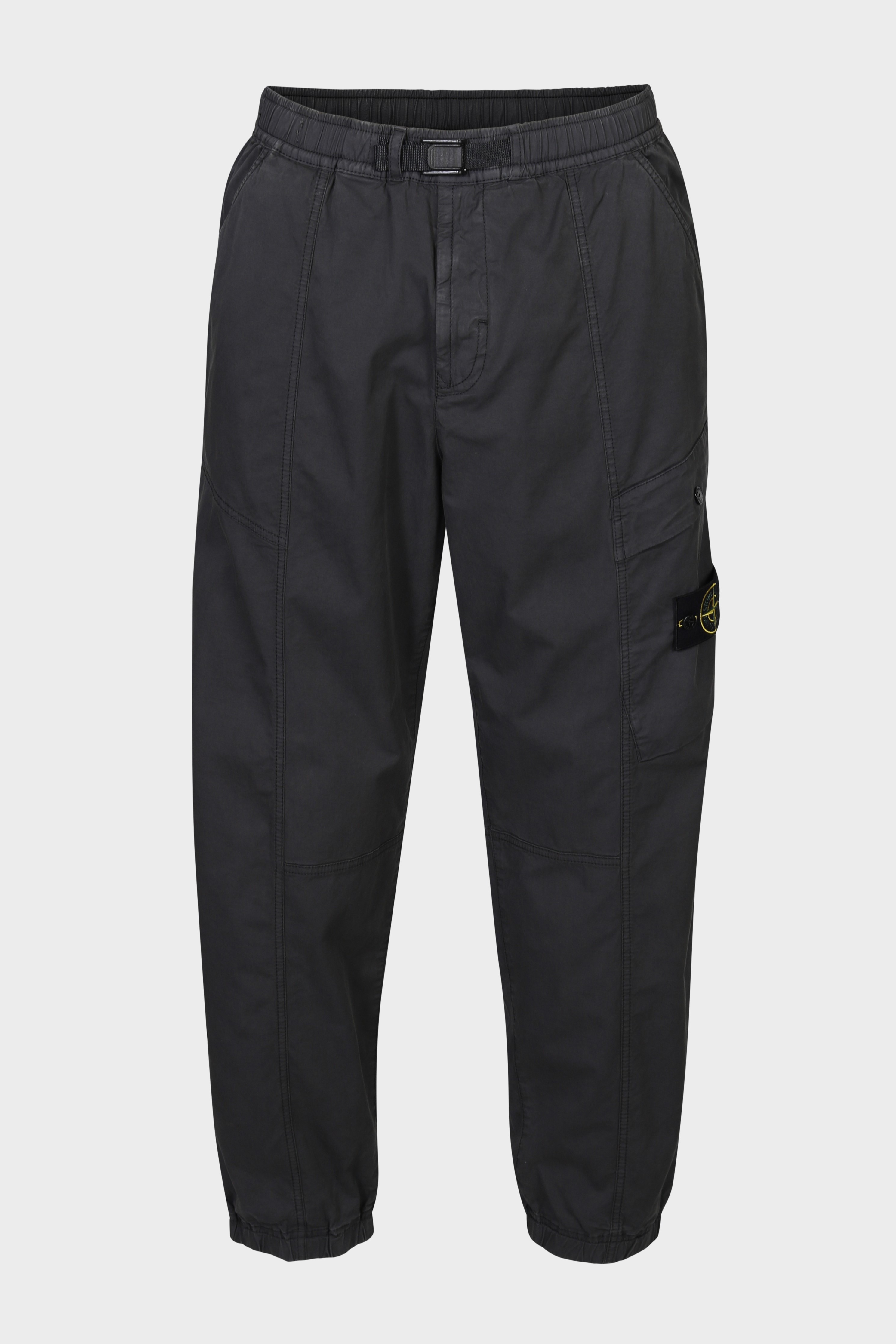 STONE ISLAND Loose Fit Pant in Dark Grey