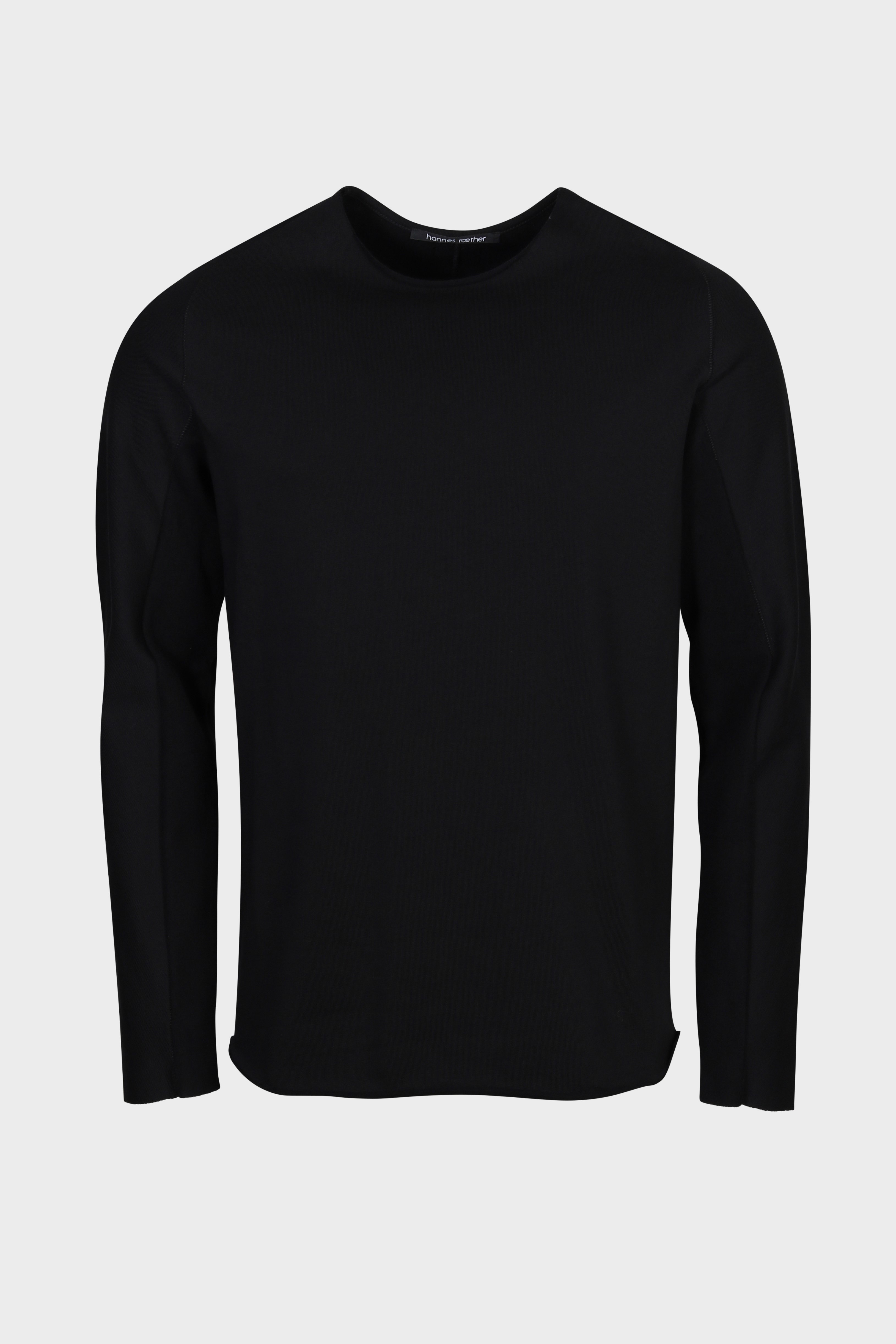 HANNES ROETHER Sweatshirt in Black