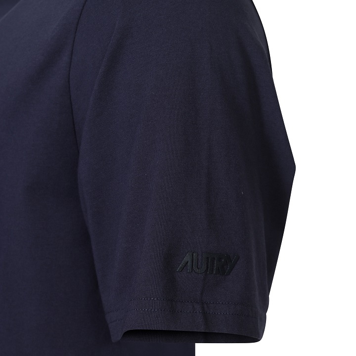 AUTRY ACTION PEOPLE Basic T-Shirt in Navy L