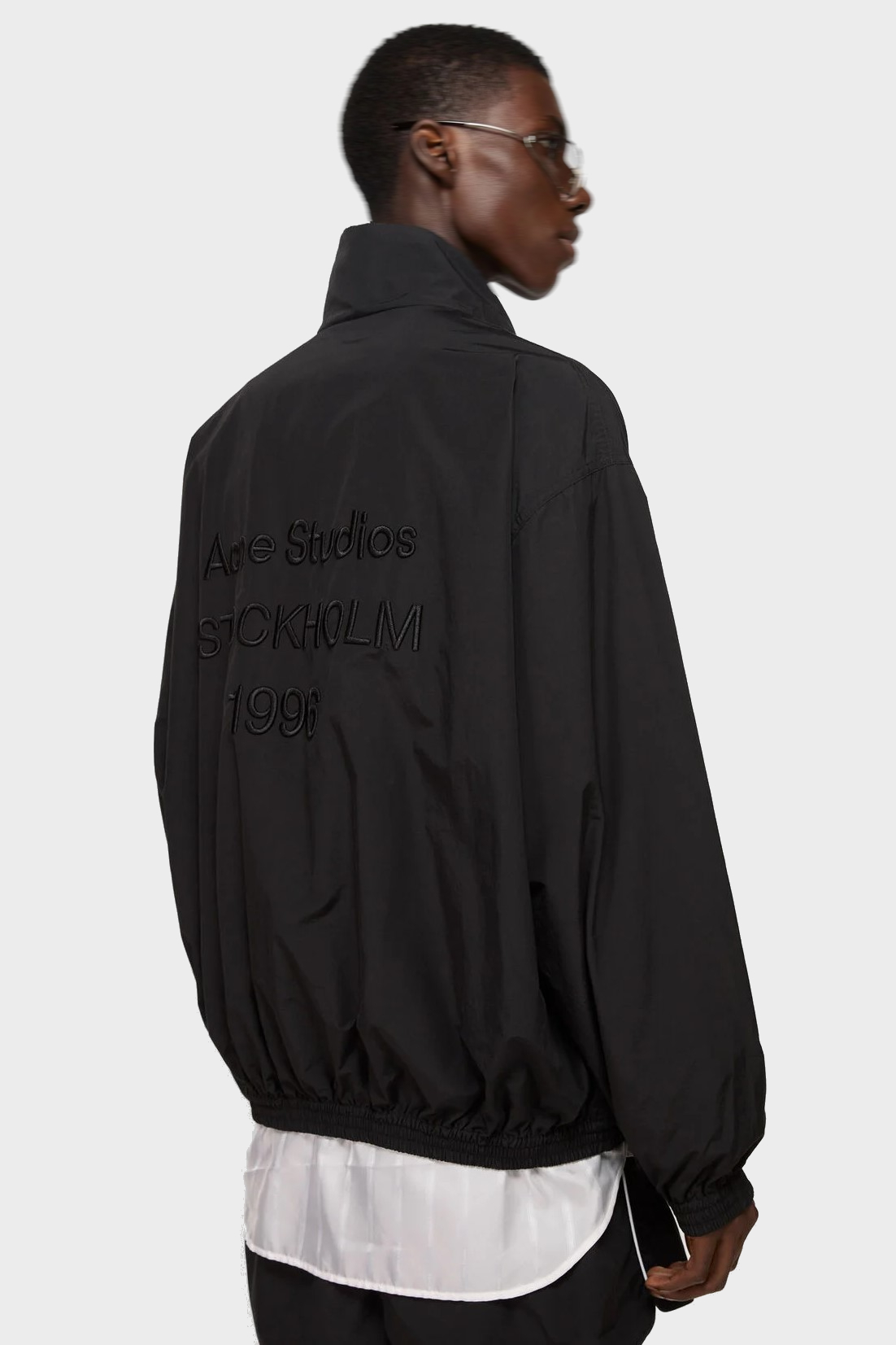 ACNE STUDIOS Logo Jacket in Black