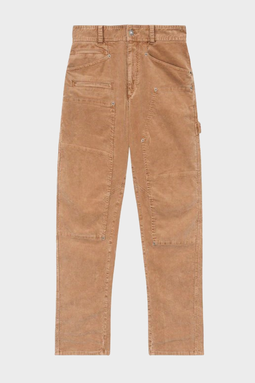 ISABEL MARANT ÉTOILE Lois Corduroy Pant in Camel