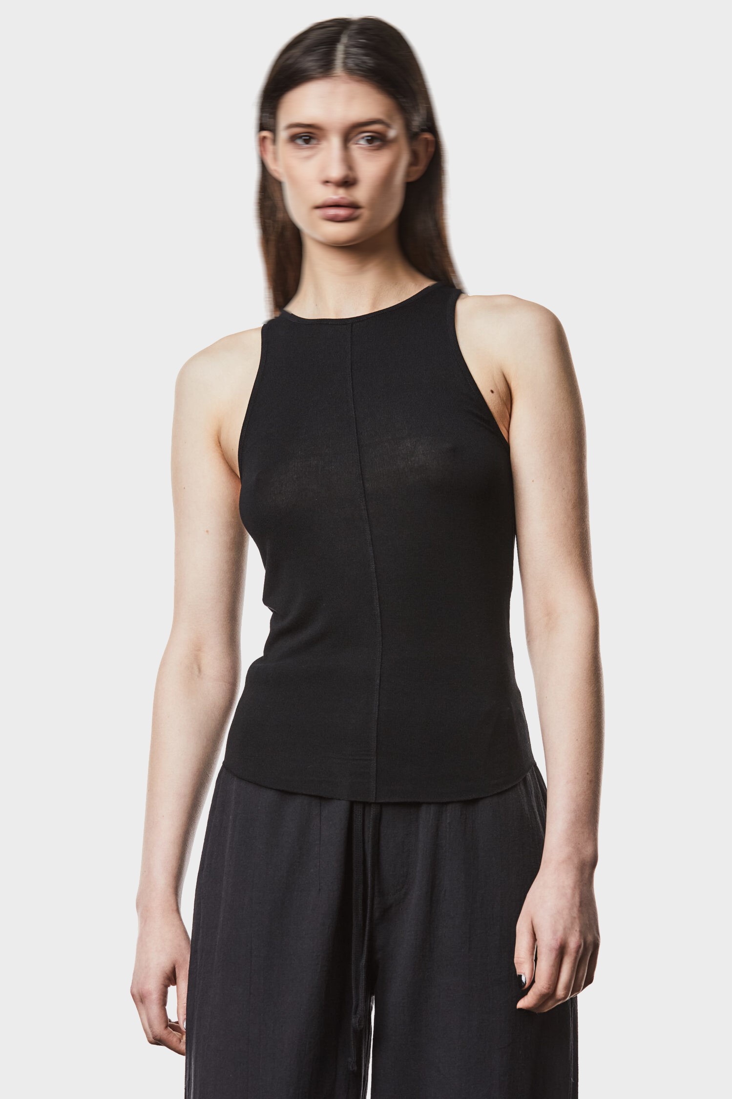 THOM KROM Tank Top in Black