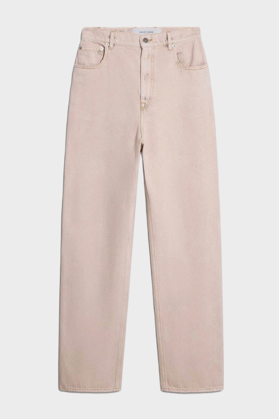 GOLDEN GOOSE Kim Jeans in Marble Dyed Old Pink