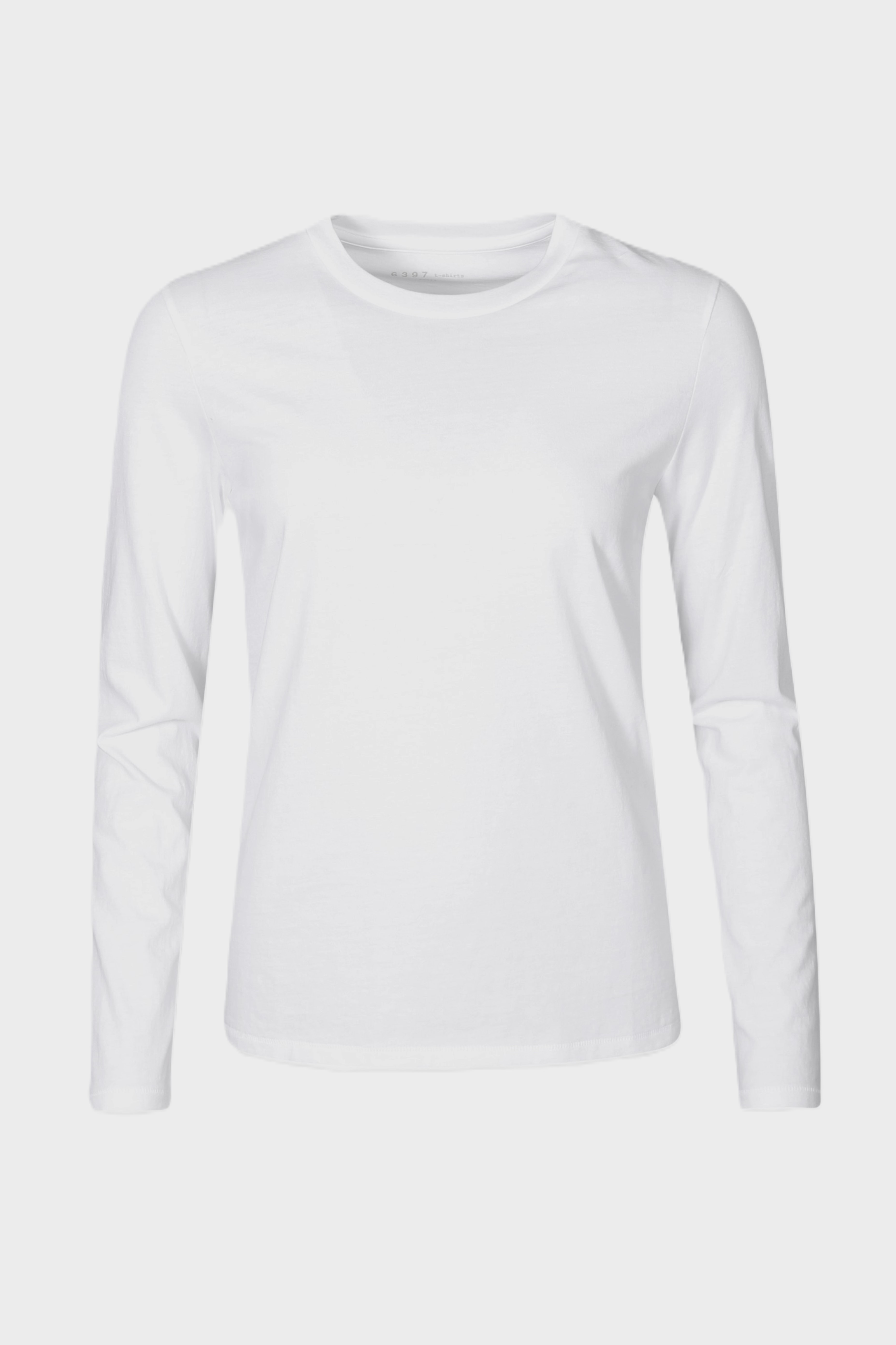 6397 Longsleeve Mini Boy T in Optic White