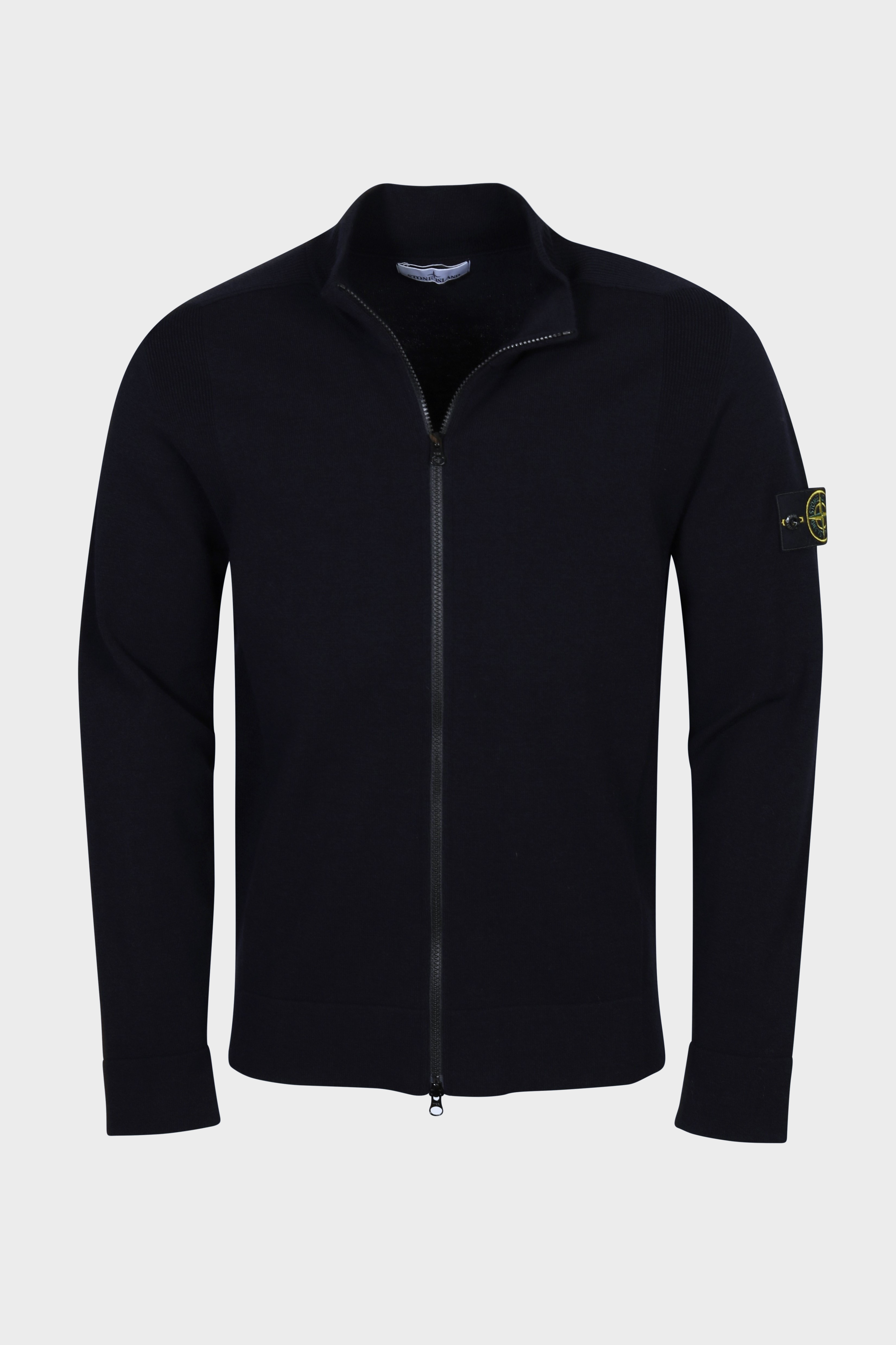 STONE ISLAND Knit Jacket in Navy