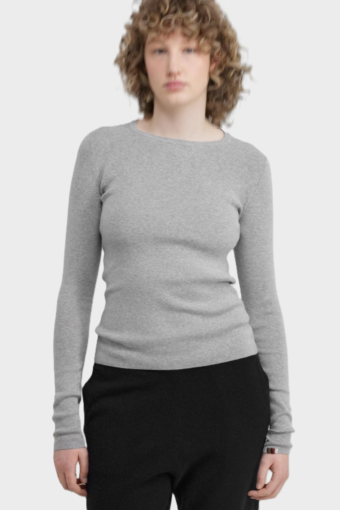 EXTREME CASHMERE Sweater N°392 Eel in Grey