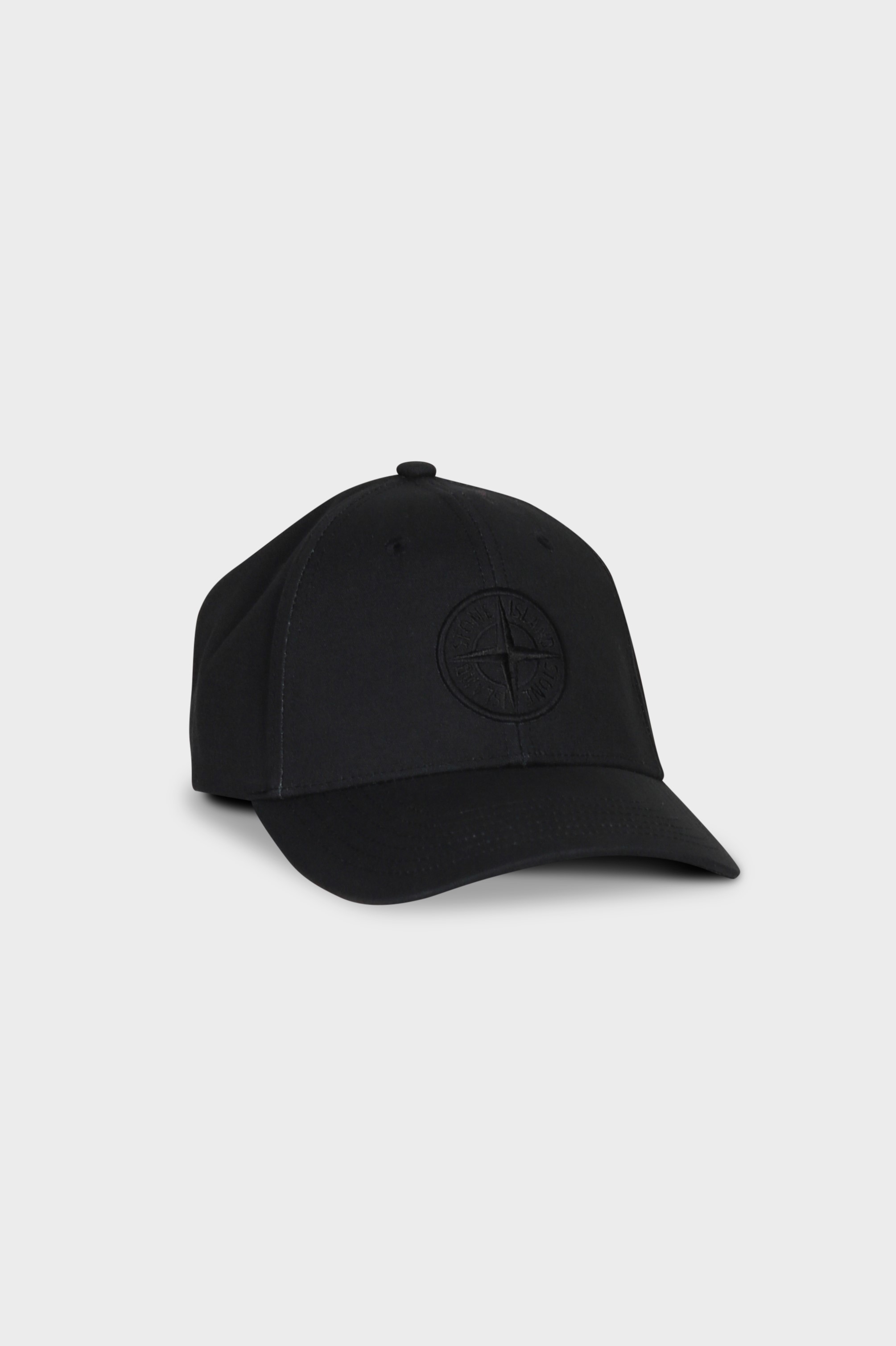 STONE ISLAND Baseball Cap in Black