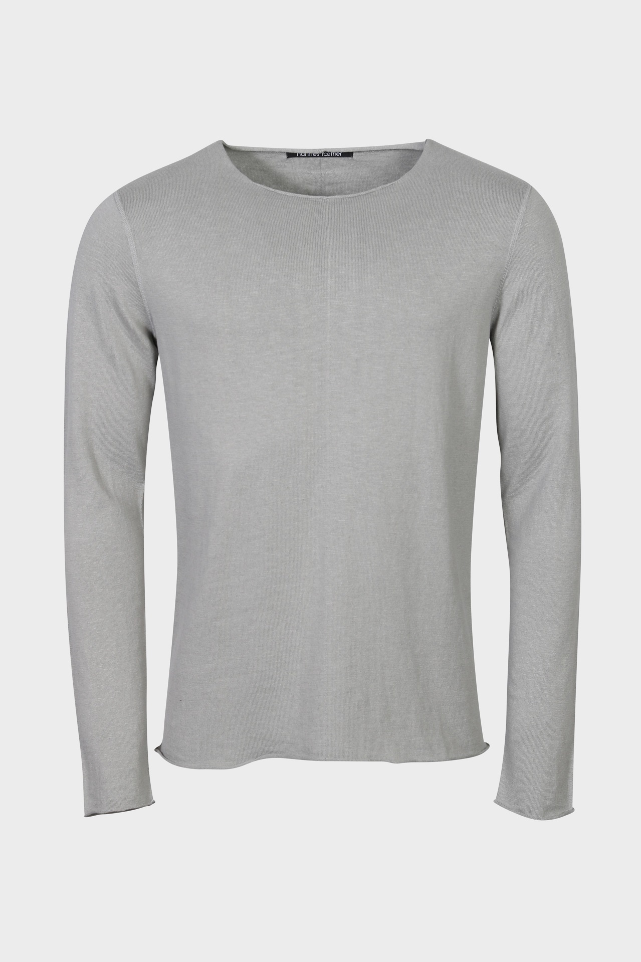 HANNES ROETHER Summer Knit Pullover in Grey