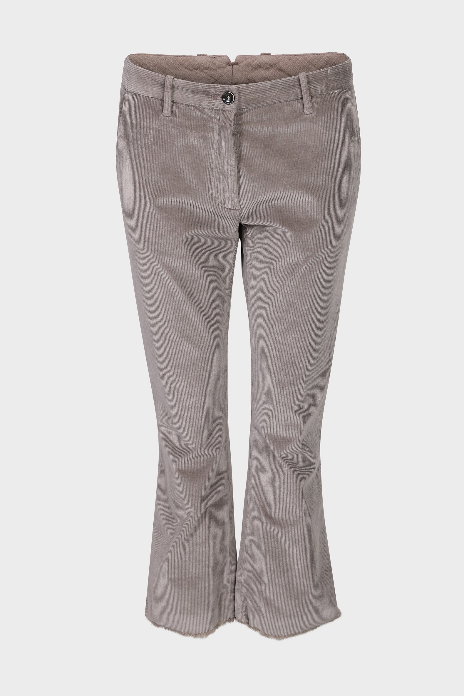 NINE:INTHE:MORNING Light Corduroy Pant Rome in Ivory