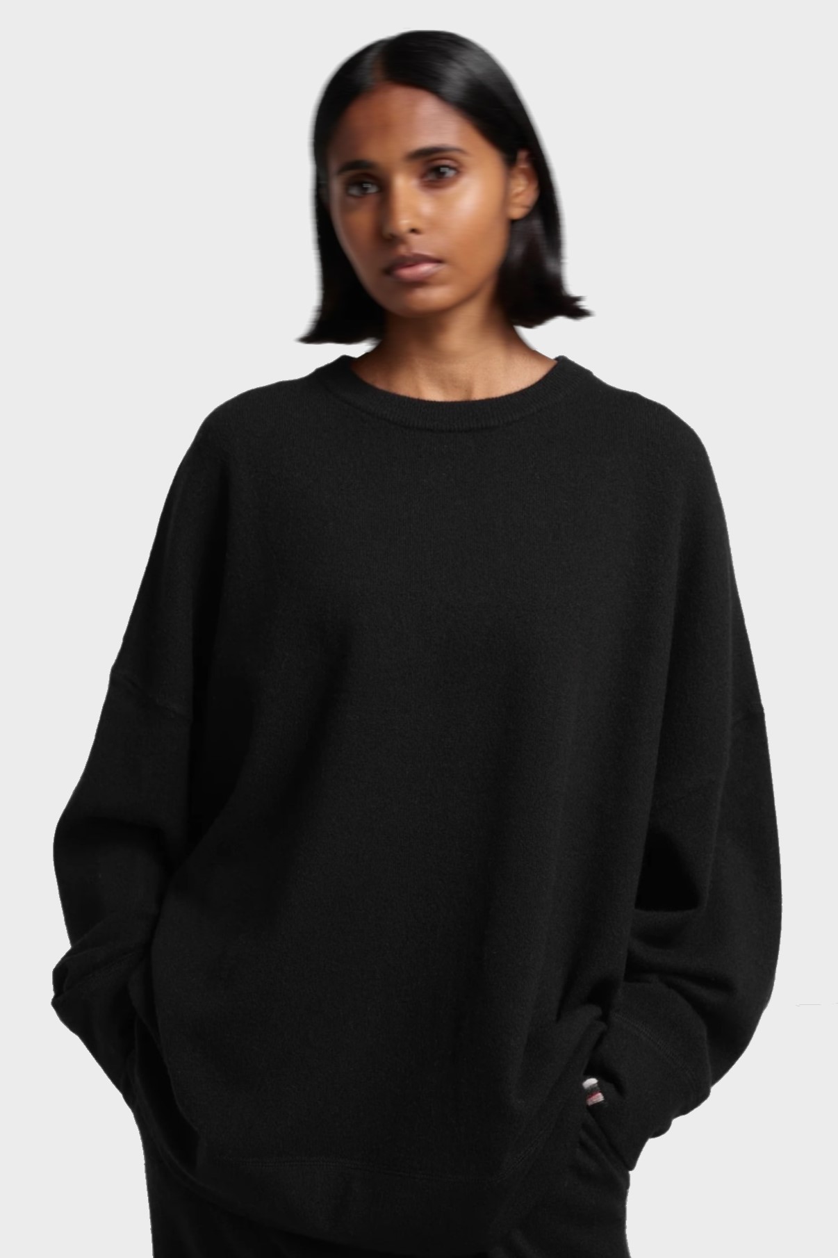 EXTREME CASHMERE Oversize Sweater  N°246 Juna in Raven