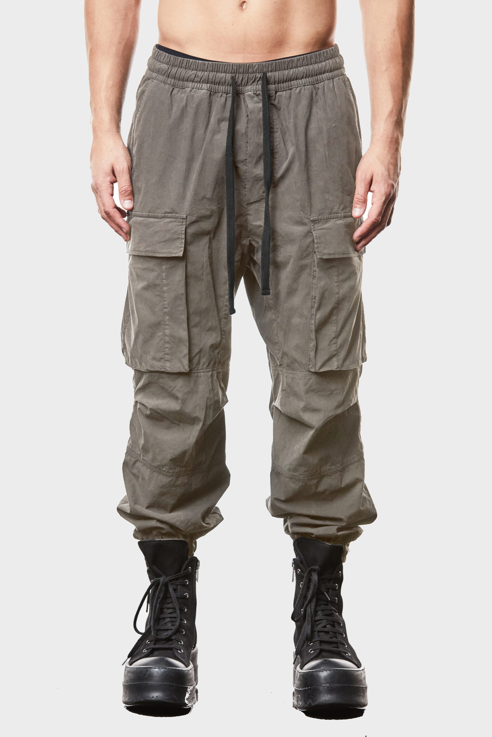 THOM KROM Cargo Pant in Taupe