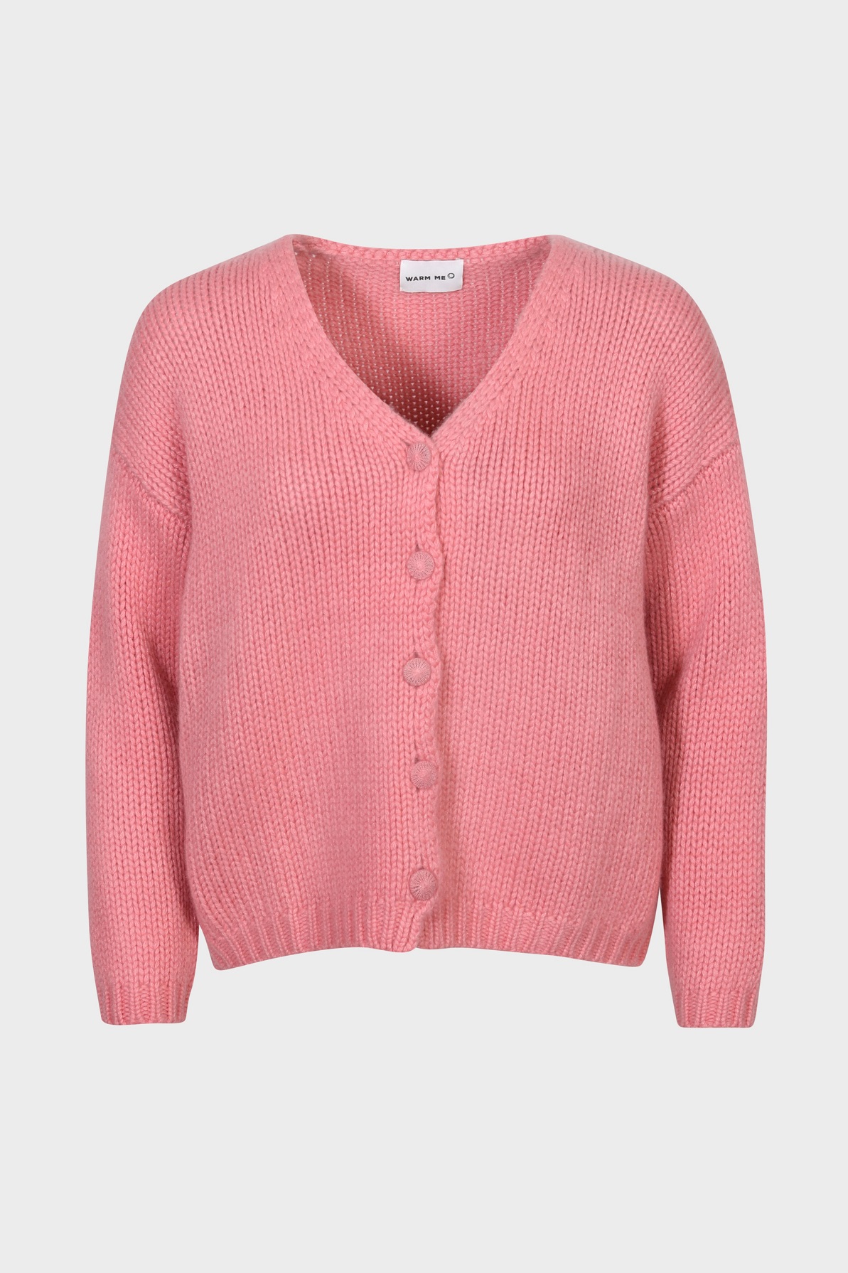 WARM ME Cashmere Cardigan ChloeCardi in Rosa