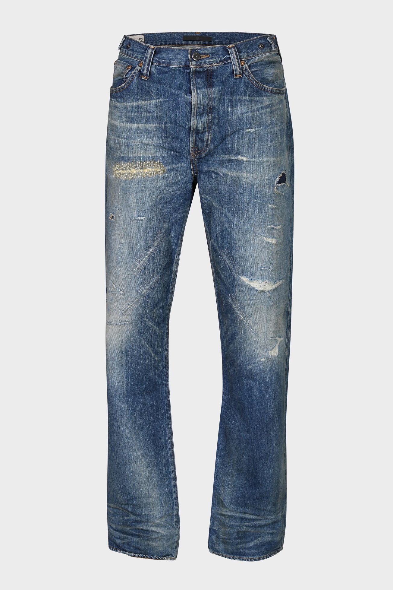 MASTERCRAFT UNION Showa Relaxed Jeans Taku Gold