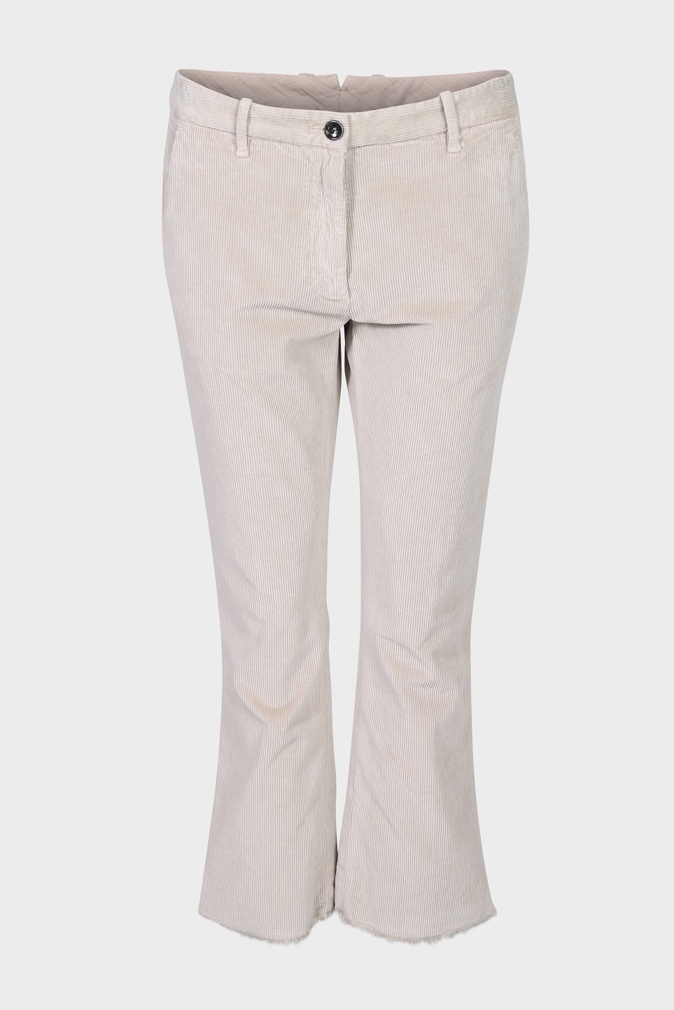 NINE:INTHE:MORNING Light Corduroy Pant Rome in Ivory