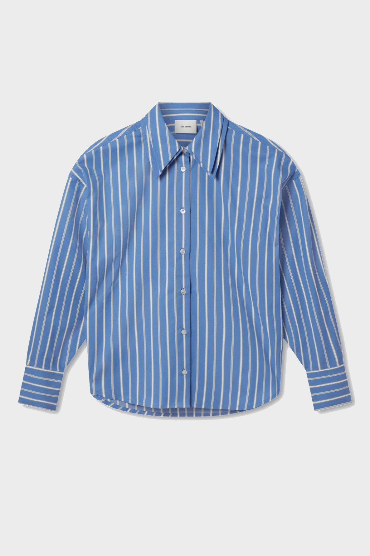 AXEL ARIGATO Tailor Striped Shirt in Blue/White