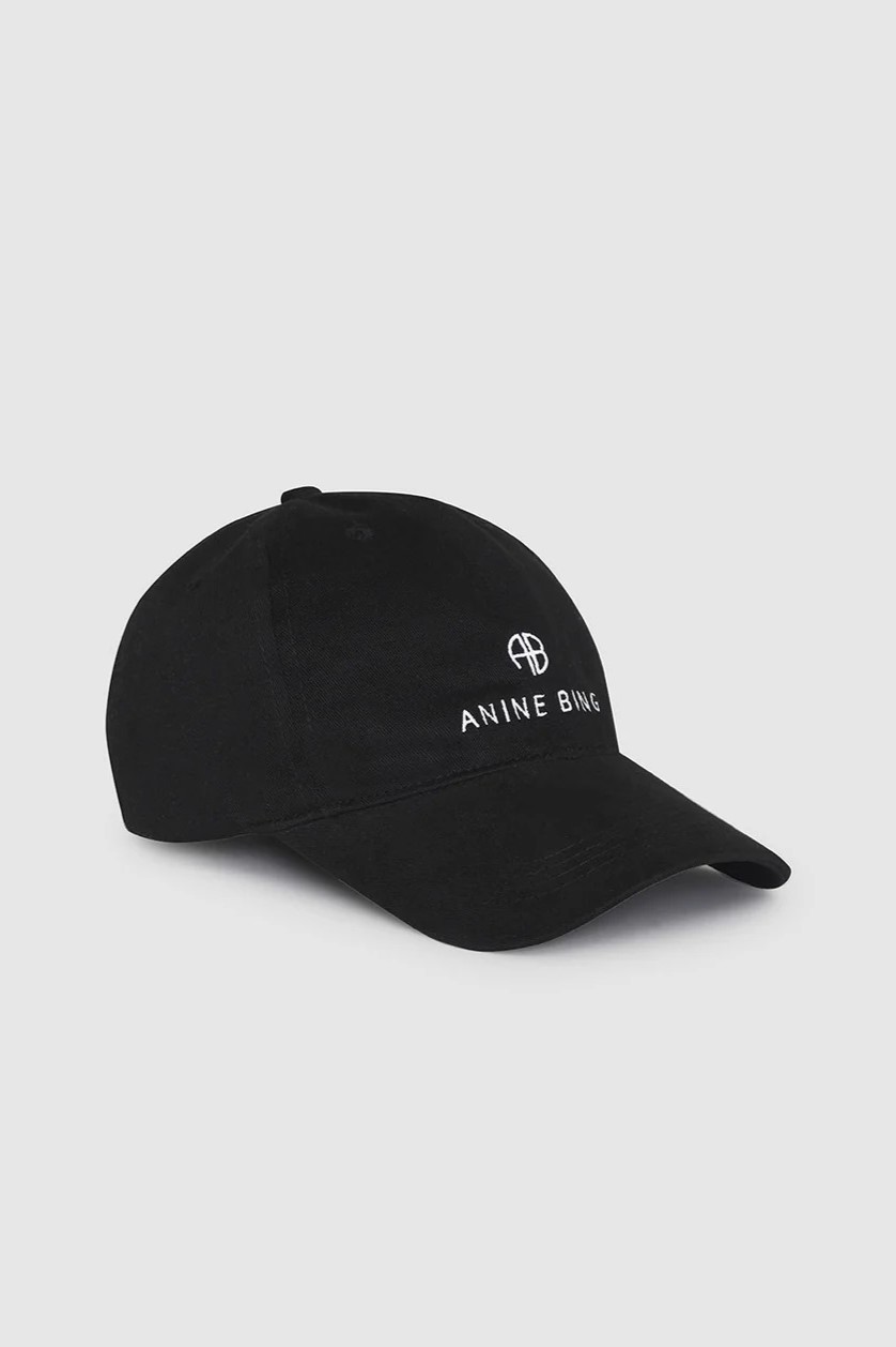 ANINE BING Jeremy Baseball Cap in Black