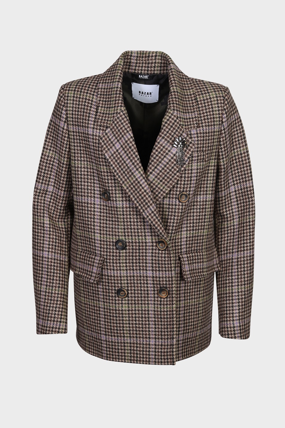 BAZAR DELUXE Houndstooth Jacket