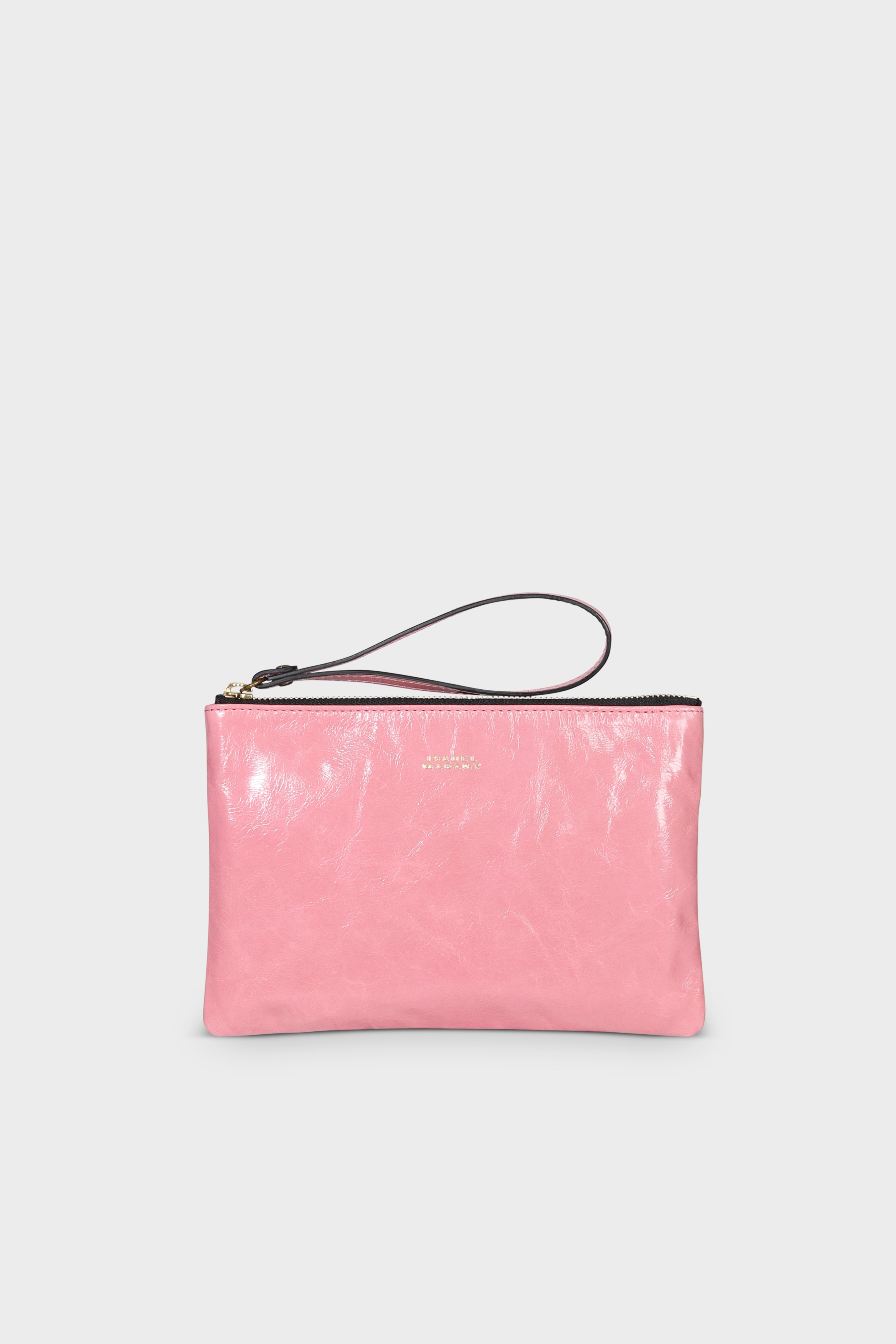 ISABEL MARANT Mino Clutch in Light Pink