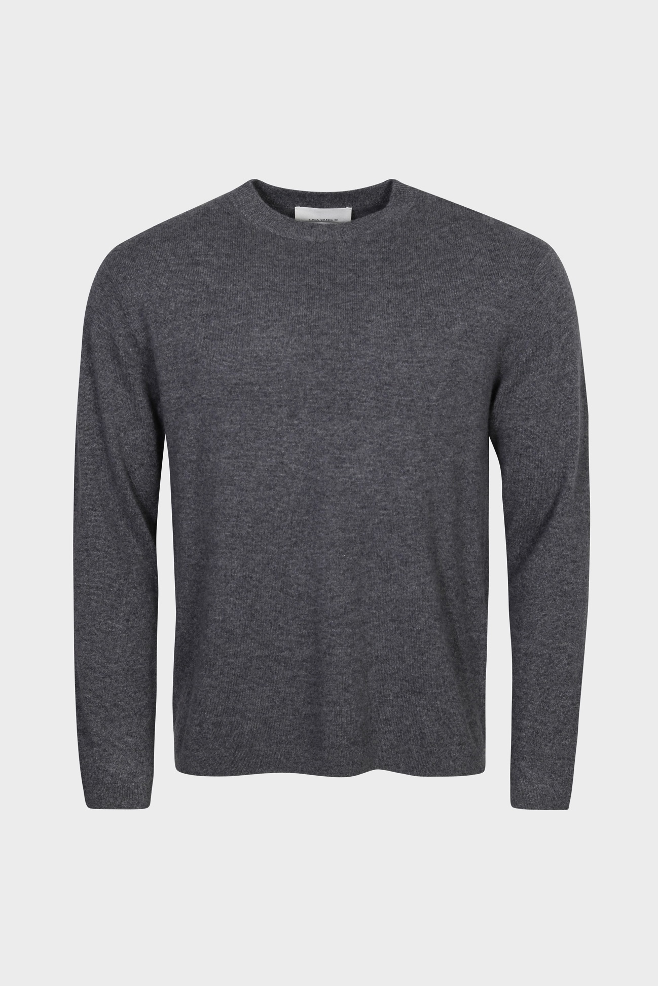 LISA YANG Mason Cashmere Sweater in Graphite