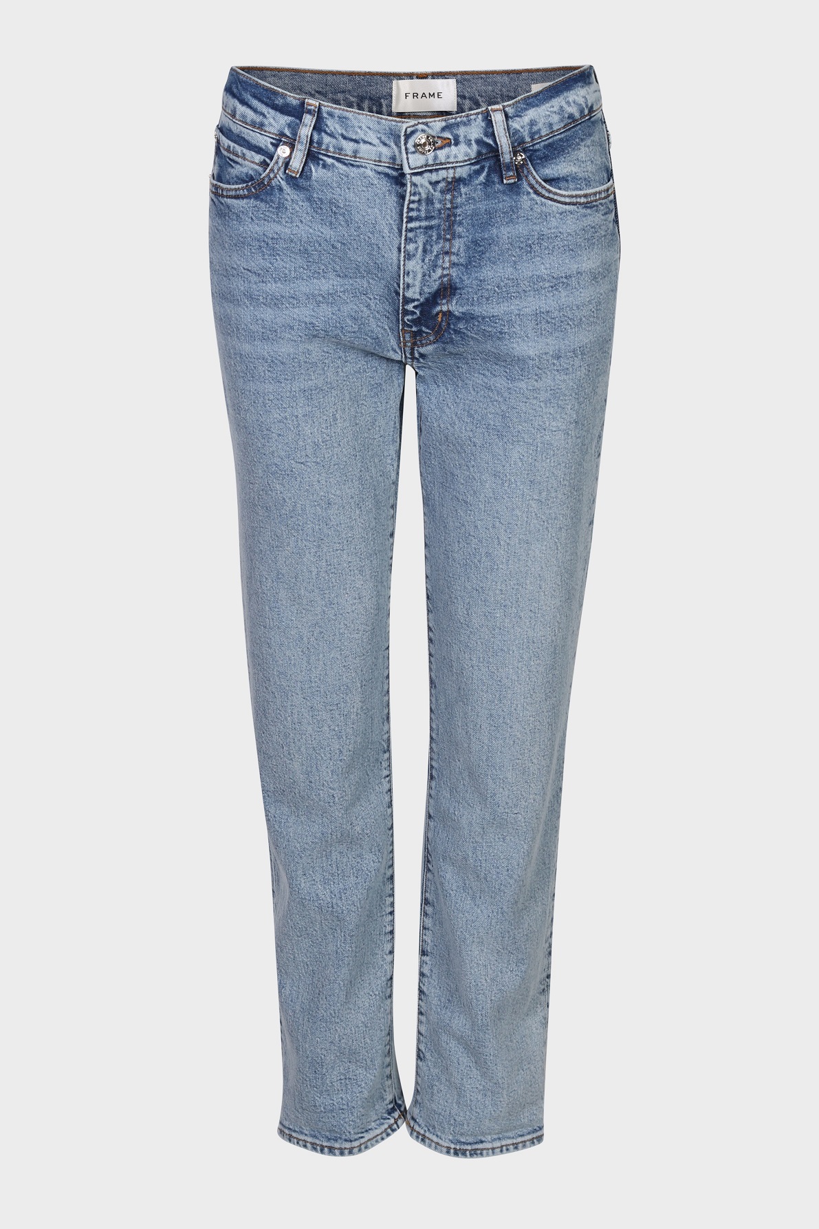 FRAME The Borrowed Jeans in Light Wash