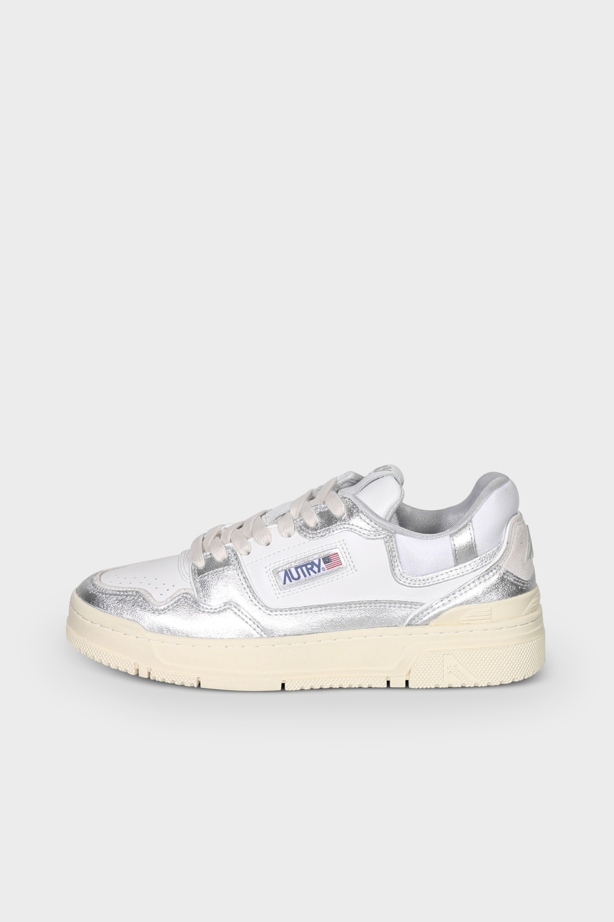 AUTRY ACTION SHOES Medalist Low Sneaker Suede White/Pow