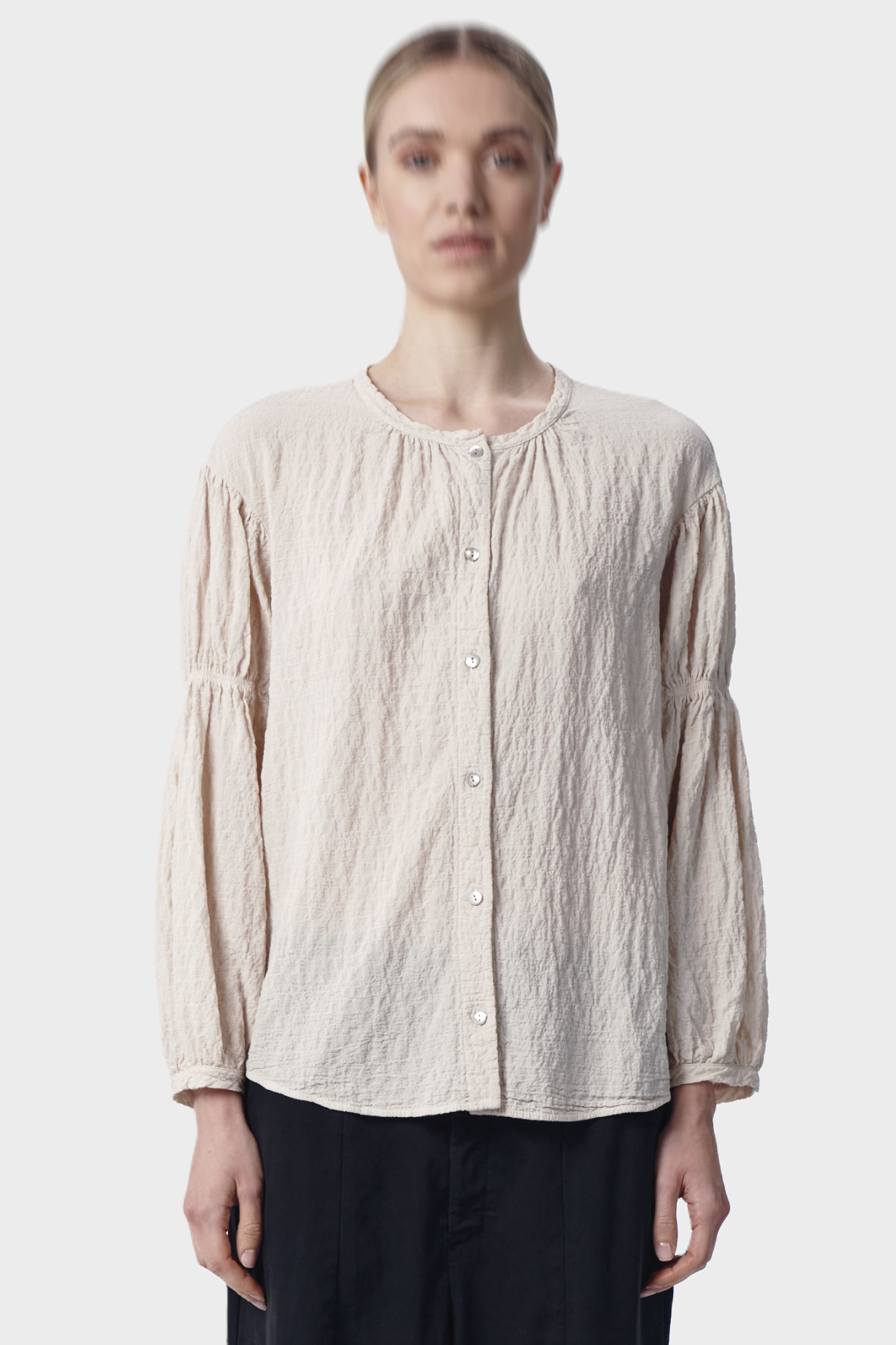 TRANSIT PAR SUCH Blouse in Sand